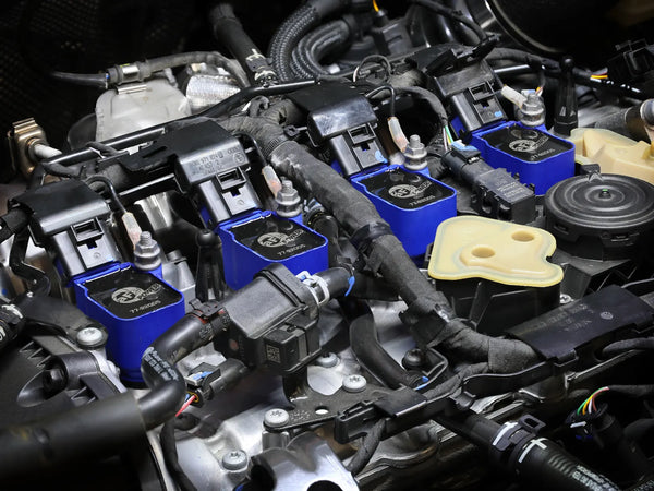 aFe 2013 - 2023 Audi S8 / 2014 - 2018 Audi RS7 / 2020 - 2023 RS Q8 / 2013 - 2018 A8 / 2021 - 2023 RS6 Avant Scorcher High-Performance Ignition Coil (8 Pack)