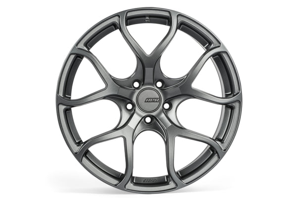 APR A01 Flow Formed 19x8.5 / 5x112 / ET45 / 66.5mm Bore / Gunmetal Grey Wheel