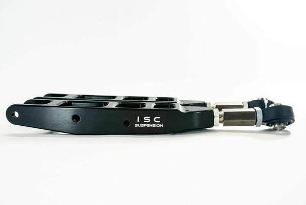 ISC Suspension 2008 - 2021 Subaru WRX / STi V3 Rear Adjustable Control Arms - Stealth Series Black