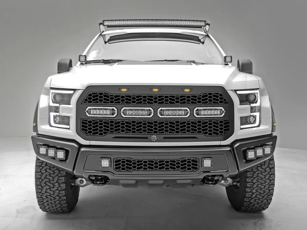 aFe 2017 - 2020 Ford F-150 Raptor w/o FFC Scorpion Grill w/ LEDs