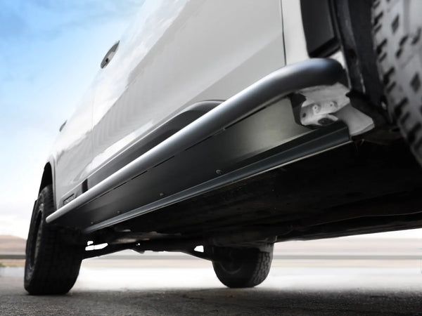 aFe POWER 2020 + Subaru Outback H4 2.4L (t) / H4 2.5L Terra Guard Trail Slider Steps - Black