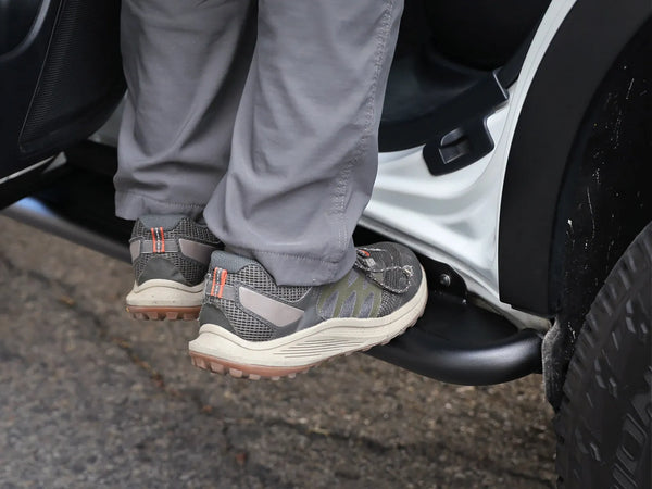 aFe POWER 2020 + Subaru Outback H4 2.4L (t) / H4 2.5L Terra Guard Trail Slider Steps - Black