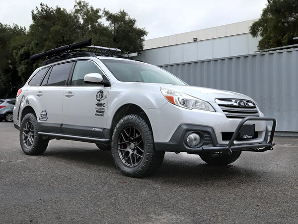 aFe POWER 2010 - 2014 Subaru Outback H4 2.5L / H6 3.6L Terra Guard Bumper Front - Black