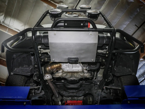 aFe POWER 2010 - 2014 Subaru Outback H4 2.5L / H6 3.6L Terra Guard Front Bumper w/ Winch Mount - Black