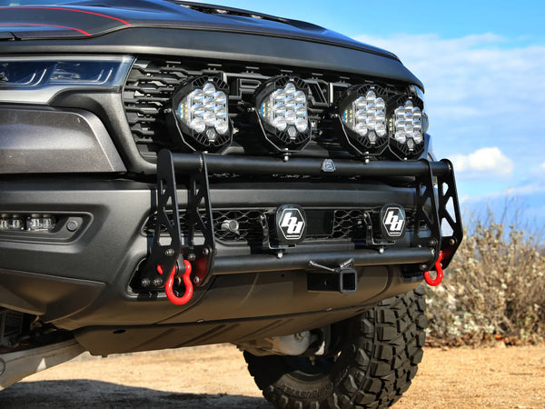 aFe 2025+ RAM 1500 RHO L6 3.0L Terra Guard Bull Bar w/ Hitch Receiver