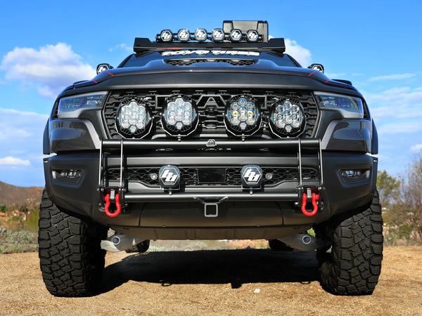 aFe 2025+ RAM 1500 RHO L6 3.0L Terra Guard Bull Bar w/ Hitch Receiver