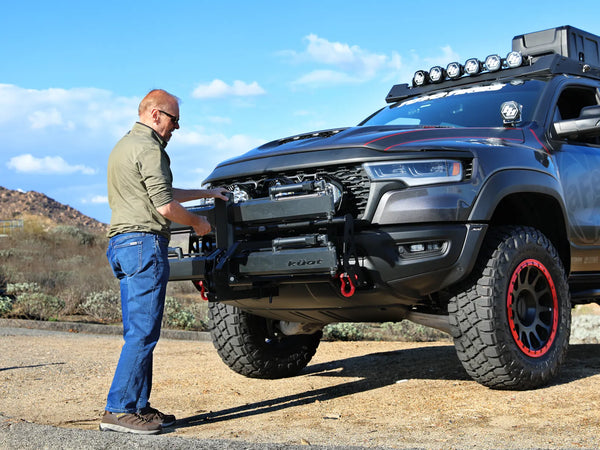 aFe 2025+ RAM 1500 RHO L6 3.0L Terra Guard Bull Bar w/ Hitch Receiver