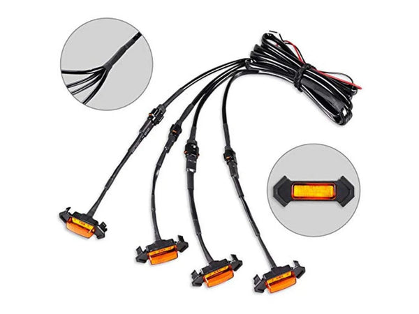 Cali Raised 2016 - 2023 Toyota Tacoma Trd Pro Grille Raptor Led Light Kit