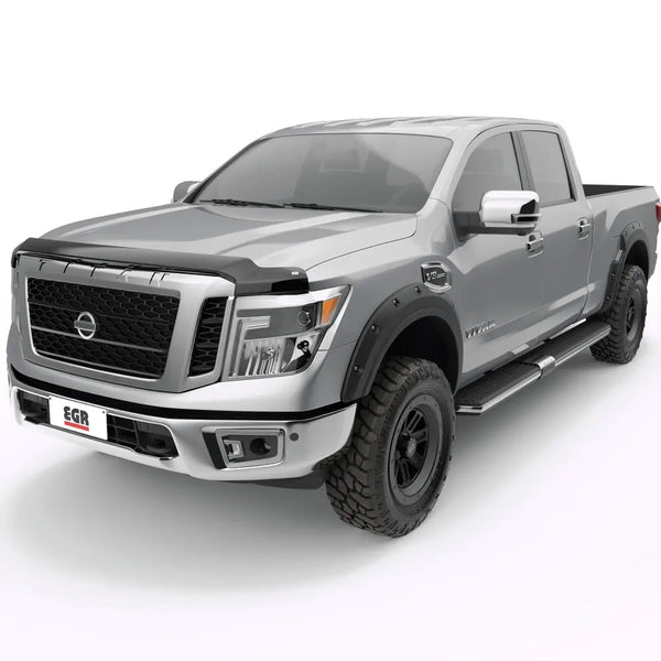 EGR 2017 - 2022 Nissan Titan XD Superguard Hood Shield (305901)