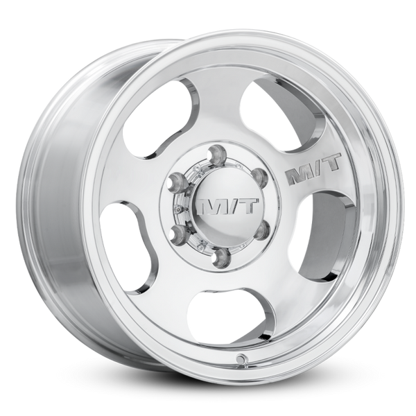 Mickey Thompson Canyon Polished Wheel - 16X12 6X5.5 BP 8x165.1 4.53in BS -50 Offset 108.1mm Bore