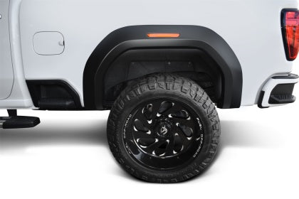 Bushwacker 2020 - 2021 GMC Sierra 2500HD Extend-A-Fender Style Flares Front 4pc - Black