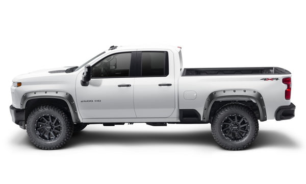 Bushwacker 2019 - 2021 Chevrolet Silverado 2500 / 3500 HD (Excl. Dually) Forge Style Flares 4pc - Black