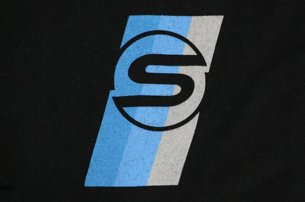 Subispeed Repeated Logo Hoodie Black Large