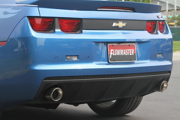Flowmaster American Thunder Axle-back Exhaust System - 2010-2015 Chevrolet Camaro with 3.6L engine