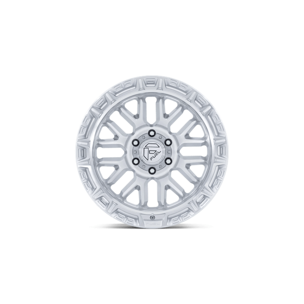 Fuel Offroad FC890 RAIL Gloss Silver W/ Machined Face 20x9 +1 6x135mm 87.1mm