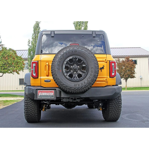 Flowmaster American Thunder Axle-Back Exhaust System - 2021 + Ford Bronco 2.3L/2.7L