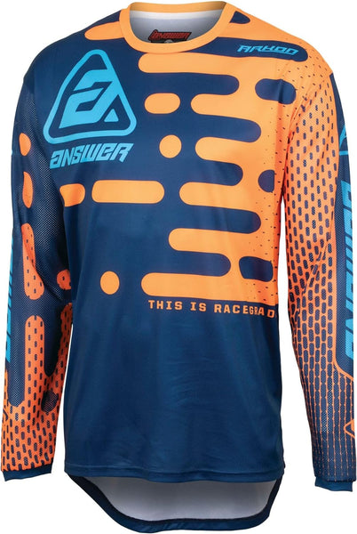 Answer 23.5  Arkon Boost Jersey Navy/Orange/Blue