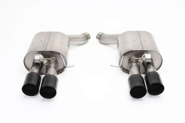Dinan 2012 - 2016 BMW M5 (F10) Free Flow Axleback Exhaust System - Black Tips