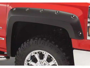 Bushwacker 2019 - 2022 GMC Sierra 1500 Extend-A-Fender Style Flares 4 Piece Set- Black