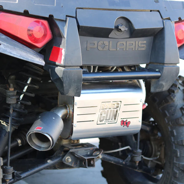 Big Gun 2009 - 2014 Polaris Sportsman 550 XP/HO/EPS/EFI Explorer Series Slip On Exhaust