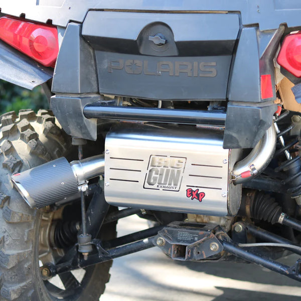 Big Gun 2009 - 2014 Polaris Sportsman 550 XP/HO/EPS/EFI Explorer Series Slip On Exhaust