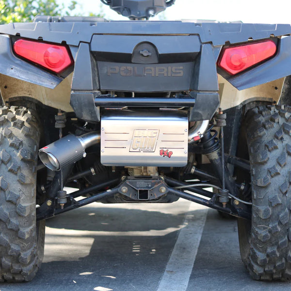Big Gun 2009 - 2014 Polaris Sportsman 550 XP/HO/EPS/EFI Explorer Series Slip On Exhaust