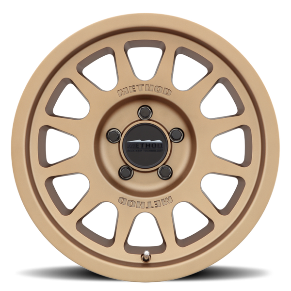 Method MR703 17x8.5 +25mm Offset 5x5 5x127 71.5mm CB Method Bronze Wheel