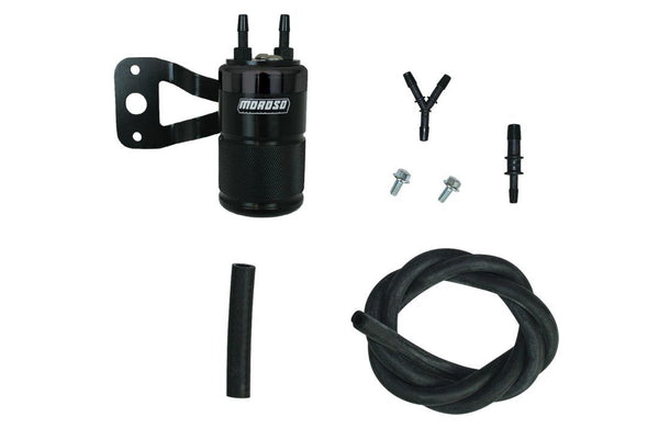 Moroso Harley-Davidson Twin Cam (w/SS Teardrop Air Cleaner) Air Oil Separator - Black