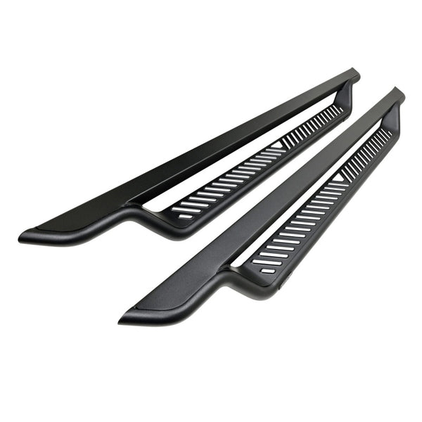 Westin 2024 + Toyota Tacoma Double Cab Outlaw Drop Running Boards - Tex. Blk