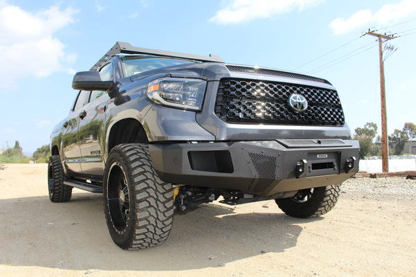 Go Rhino 2014 - 2021 Toyota Tundra BR6 Front Bumper Replacement - Tex. Black