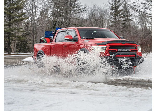 Husky Liners 2019 - 2026 RAM 1500 Excl. Rebel/TRX Models Aeroskin II Low Profile - Tex. Black