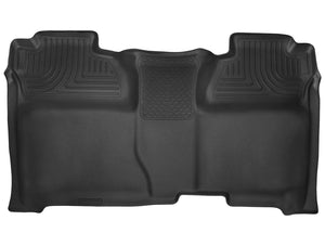 Husky Liners 2014 - 2018 Chevy Silverado / Sierra Crew Cab X-Act Contour Black 2nd Row Floor Liners