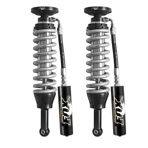 Fox 2007 - 2022 Tundra w/UCA 2.5 Front Factory Series 6.73in. Remote Res. Coilover Shock Set / Mid-Travel - Blk