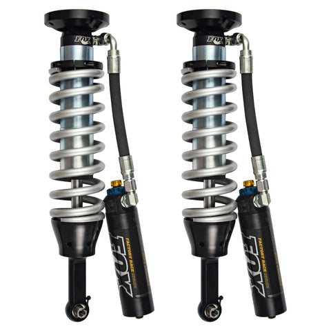 Fox 2005 + Tacoma 2.5 Factory Series 4.61in. Front Remote Res. Coilover Shock w/DSC Adj. - Black/Zinc