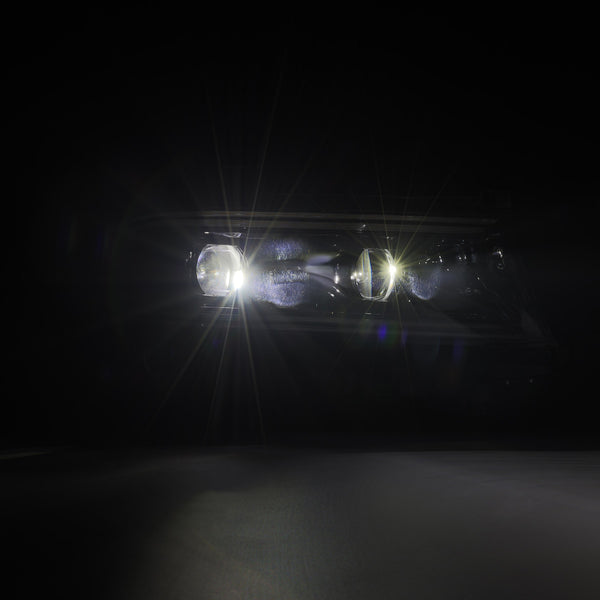 AlphaRex 2015 - 2023 Dodge Charger LUXX-Series LED Projector Headlights Alpha-Black