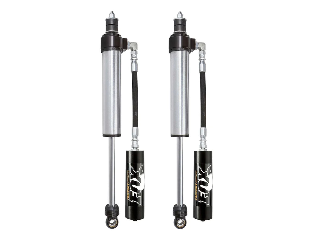 Fox 2014 - 2024 Dodge 2500 / 3500 4WD 2.5 Factory Series 7.8in. Remote Reservoir Front Shock Set / 0-1.5in. Lift