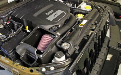 K&N 2012 - 2018 Jeep Wrangler 3.6L V6 Performance Intake Kit w/ Snorkel
