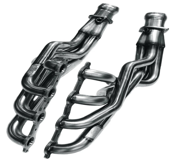 Kooks 2009 - 2015 Cadillac CTS-V LSA 6.2L 1-7/8in x 3in SS Longtube Headers and Green Catted SS X-Pipe