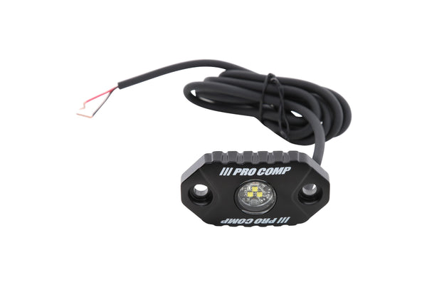 Pro Comp Universal Rock Light Kit: White (6 Pc)