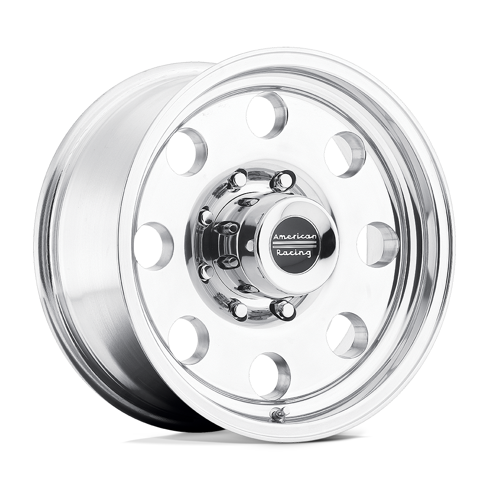American Racing AR172 BAJA Polished 17x9 -12 8x170mm 130.8mm