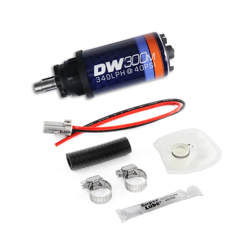 DeatschWerks 340 LPH Ford In-Tank Fuel Pump DW300M Series w/ 2005 - 2010 Mustang V6 / V8 Install Kit