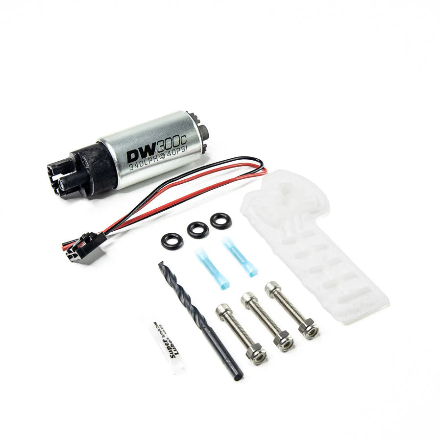 DeatschWerks 2015-2019 Golf R / 2015-2018 Golf 1.8T, 2015-2018 GTI 340lph Compact Fuel Pump With Install Kit