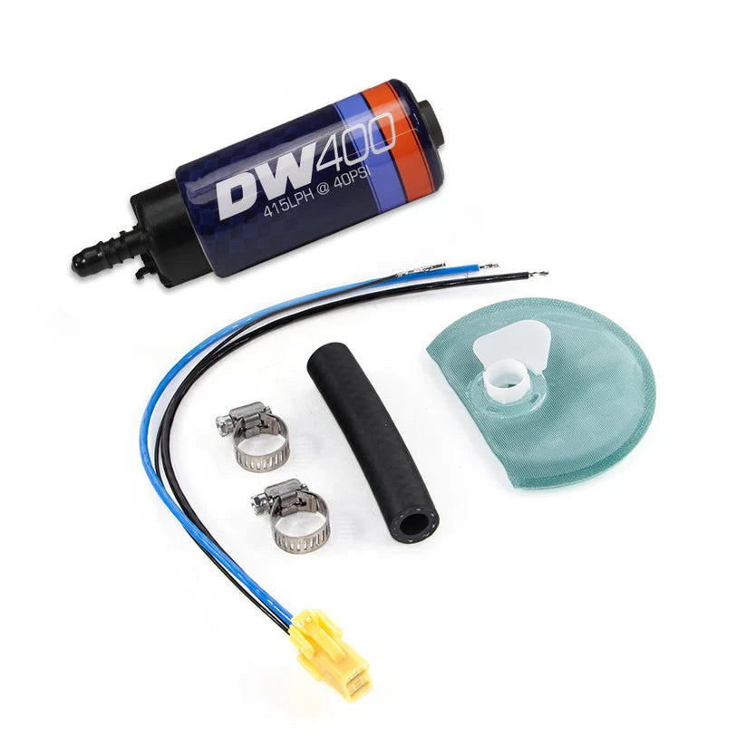 DeatschWerks 415LPH DW400 In-Tank Fuel Pump w/ 9-1045 Install Kit 2005 - 2010 Ford Mustang (Except GT500)