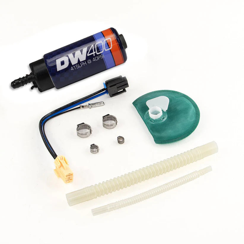DeatschWerks 415LPH DW400 In-Tank Fuel Pump w/ 9-1046 Install Kit 2011 - 2014 Ford Mustang V6/GT / 2009 - 2014 F-150 / Raptor