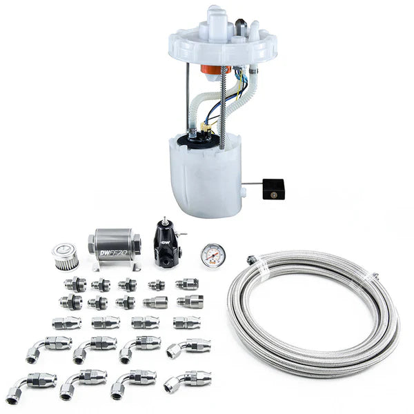 DeatschWerks 2012 - 2015 Honda Civic Si/ 2013 - 2015 Acura ILX DW400 Pump Module & Return Kit w/PTFE Fuel Lines