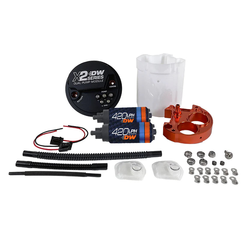 Deatschwerks X2 Series Fuel Pump Module with Dual DW420 Pumps For 2008-2021 WRX/STI