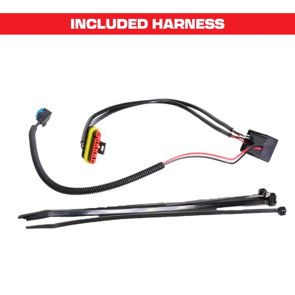 ANZO 2015 - 2023 Dodge Charger Black LED Grille w/ Initiation & Running Light/DRL Bar