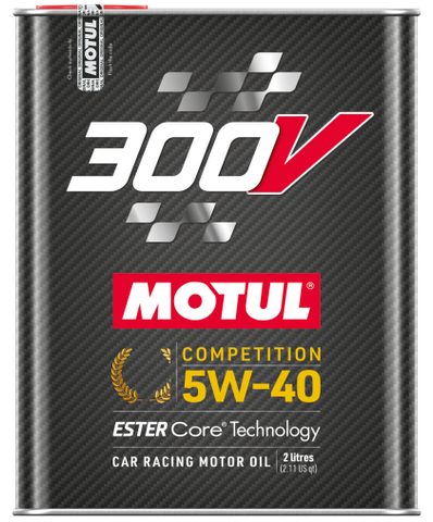 Motul 2L Synthetic-ester Racing Oil 300V COMPETITION 5W40 ( 10 Pack )