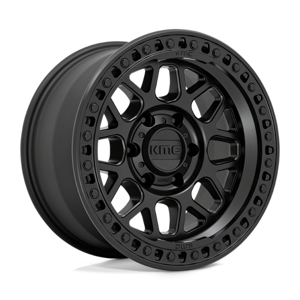 KMC KM549 GRS Satin Black 17x9 +18 6x120mm 66.9mm