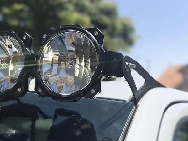 KC HiLiTES 2015 - 2024 Ford F-150/Raptor Overhead Mount Bracket Set (For Pro6)